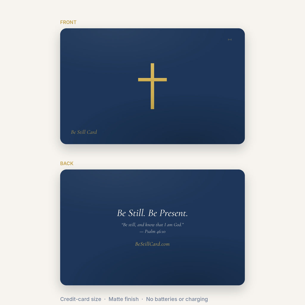 Be Still Card