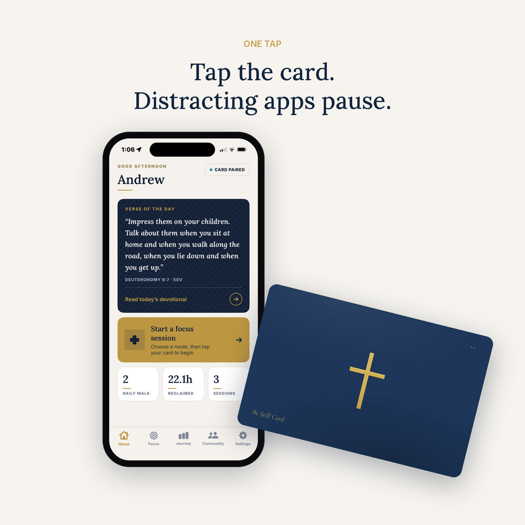 Be Still Card